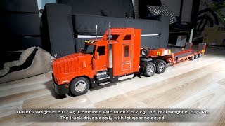 Lego RC Kenworth T600 truck [upl. by Sair499]