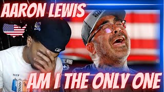 PATRIOTIC ANTHEM FIRST TIME HEARING AARON LEWIS  AM I THE ONLY ONE  REACTION [upl. by Aznofla]