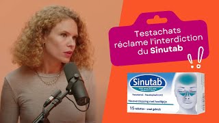 Testachats réclame linterdiction du Sinutab  “effets secondaires rares mais graves” [upl. by Enneirb]