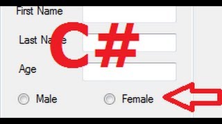 C Tutorial 22 Checkbox  radiobutton and groupbox with Database in C [upl. by Reppep]