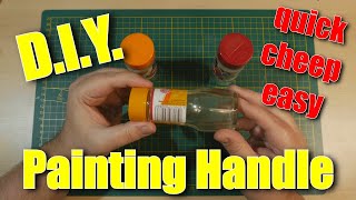 DIY Miniature Painting Holder for Warhammer 40k  Wargaming Tabletop Miniatures [upl. by Aivilo]