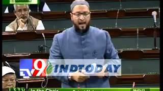 Asaduddin Owaisi raises Afzal Guru hanging issue in Parliament [upl. by Ardnaz]