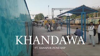 KHANDWA Arrival and Departure in Mumbai LTTKamakhya AC Exp Ft DanapurPune Exp  Indian Railways [upl. by Sissy83]