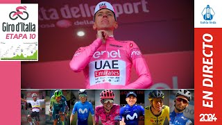 🚴🏼GIRO DE ITALIA 2024 En Vivo Etapa 10 🟢 [upl. by Huan]