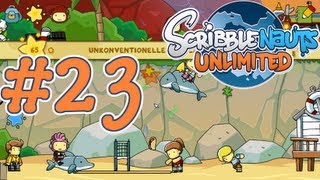 Lets Play Scribblenauts Unlimited 23 Deutsch  Volleyball mit Döner [upl. by Zins324]