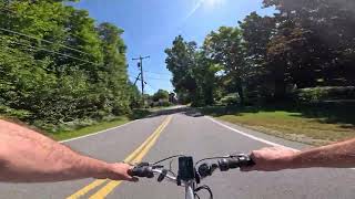 eBiking Haverhill MA  Brentwood NH to Haverhill MA 09032024 [upl. by Eberle]