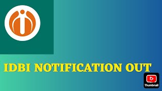 IDBI Detailed Notification🔔🔔 out itni sari vacancies 😱😱😱😱😱😱😱 [upl. by Bruis148]