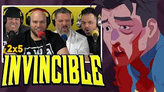 This whole episode was wild First time watching Invincible 2x5 reaction [upl. by Reames]