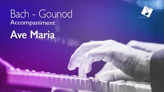 AVE MARIA  BachGounod FULL piano accompaniment [upl. by Jessi]