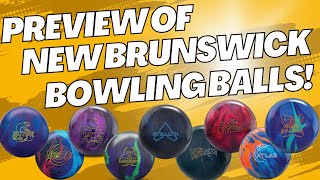 Summer Brunswick Releases Preview of ALL 9 NEW BOWLING BALLS [upl. by Reade]