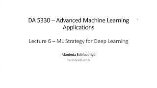 ML Strategy for Deep Learning [upl. by Elaval253]