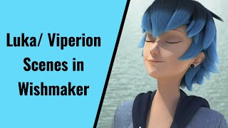 All Luka Viperion Scenes from Wishmaker  Wishmaker  Season 4  Miraculous ladybug [upl. by Sayed60]