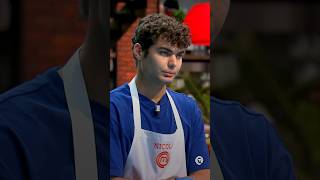 Gianluca Fusto assaggia la frolla di Nicola e scopre che è cruda 😱 MasterChefIt [upl. by Pippo]