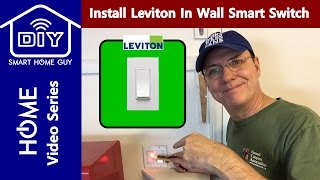 DIY Install  Leviton VRS151LZ Vizia RF InWall Zwave Smart Switch [upl. by Nehgam299]