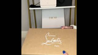 Christian Louboutin Unboxing Penny Loafers [upl. by Anne]