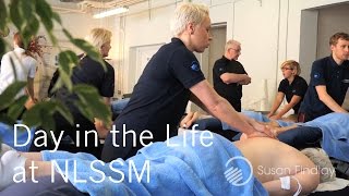 A Day in the Life at NLSSM The North London School of Sports Massage [upl. by Airahcaz]