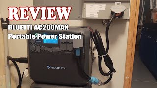 BLUETTI AC200MAX Portable Power Station  Review 2024 [upl. by Terrilyn]