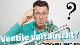 Ventile richtig einsetzen  Trompetenventile vertauscht WAS tun  Hilfestellung Ventile einsetzen [upl. by Htide]