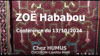 Ayahuasca et Alchimie par Zoë Hababou  chez Humus  Laetitia Merli [upl. by Eugilegna]