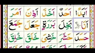 Noorani qaida lesson 6 in urdu  takhti  6 mashq harakat o tanween  Quran for beginners [upl. by Eixid731]