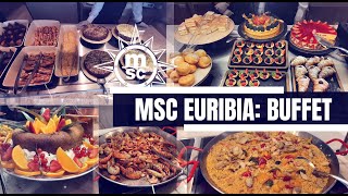 MSC EURIBIA BUFFET 2023 [upl. by Nivlen943]