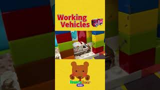 Ambulance Fall into Muddy Water Wash Muddy Cars in a Car Wash tomika hotwheels [upl. by Lahsram]