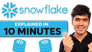 Learn Snowflake in 10 Minutes High Paying Skills  Step by Step HandsOn Guide [upl. by High]