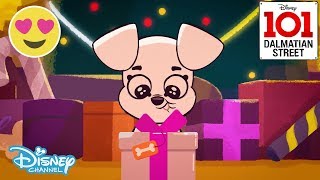 101 Dalmatian Street  Merry Pupsmas  Disney Channel UK [upl. by Cynthie]