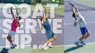 The Most Important Tennis Serve Tip [upl. by Eiwoh201]