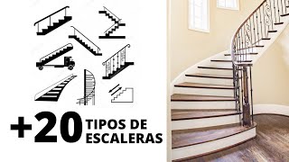 Escaleras Modernas para Interiores 2022  Tipos de Escaleras para Interiores [upl. by Mcgaw]