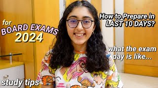 41 How to prepare for Board Exams 2024 in 10 days [upl. by Yltneb]