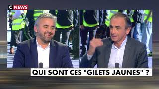 Gilets Jaunes Débat Zemmour vs Corbières HD ce 04Dec2018 [upl. by Arbba644]