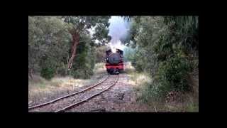 T251 Heading to Drysdale Bellarine Railway [upl. by Aitnas]