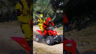 Red man helps yellow man  GTA V  shorts 60 [upl. by Hnid274]