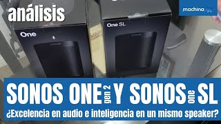 Análisis Sonos One gen 2  Sonos One SL 🔊 Buenos por sí solos pero ¿Increíbles como par Stereo 😱 [upl. by Name]