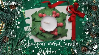 24 Days of STEM  Make your own Candle Holder  Day 15 [upl. by Schiro]