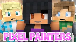 Garroth Laurance and Aphmau in Pixel Painters  Roleplay Minigames [upl. by Janeva789]