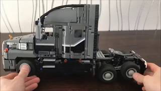 lego 42078 Mack RC full suspension building details [upl. by Saba]