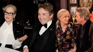 Meryl Streep and Martin Short all smiles for cozy dinner  in Santa Monica  after sparking romance [upl. by Lairbag]