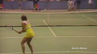 Chris Evert Defeats Margaret Court at the Virginia Slims of Hollywood to Win Championship 11777 [upl. by Nessim564]