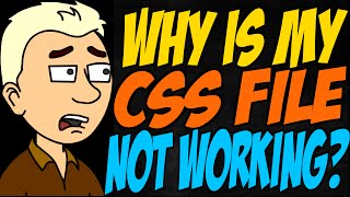 Why is My CSS File Not Working [upl. by Esiuqram]