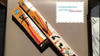 YunTeng Selfie Stick Monopod and Tripod Review [upl. by Anahsek]