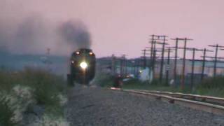 Union Pacific 3985 Highballing North of Denver [upl. by Abert]