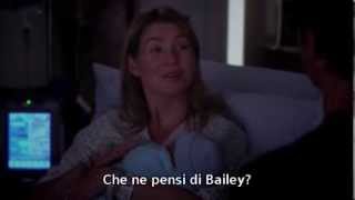 Meredith Derek Zola e Bailey 9x24  Scena Finale Sub ITA [upl. by Farl205]