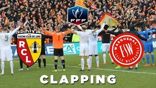 Le clapping après la victoire contre Wasquehal [upl. by Veda]