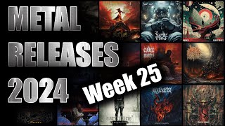 New Metal releases 2024 Week 25 June 17th  23rd [upl. by Persons]