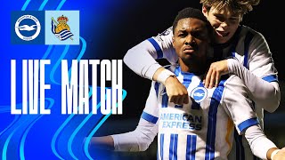 Brighton v Real Sociedad  PL International Cup Live [upl. by Schwarz555]