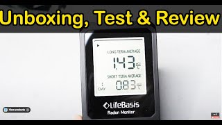 The Life Basis Radon Detector RN55  Is it Worth Your Money [upl. by Ellersick612]