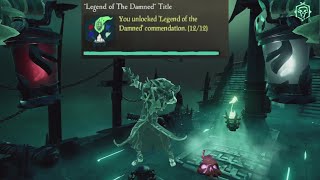 Festival of Damned Bilge Rats Commendation Guide Sea of Thieves [upl. by Ed]