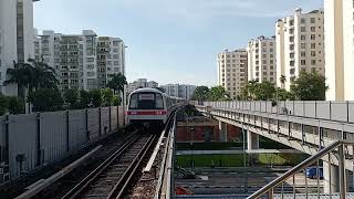 🟥C651 Set 233234 departing Choa Chu Kang MRT Station Marina South Pier Bound [upl. by Gustavo]